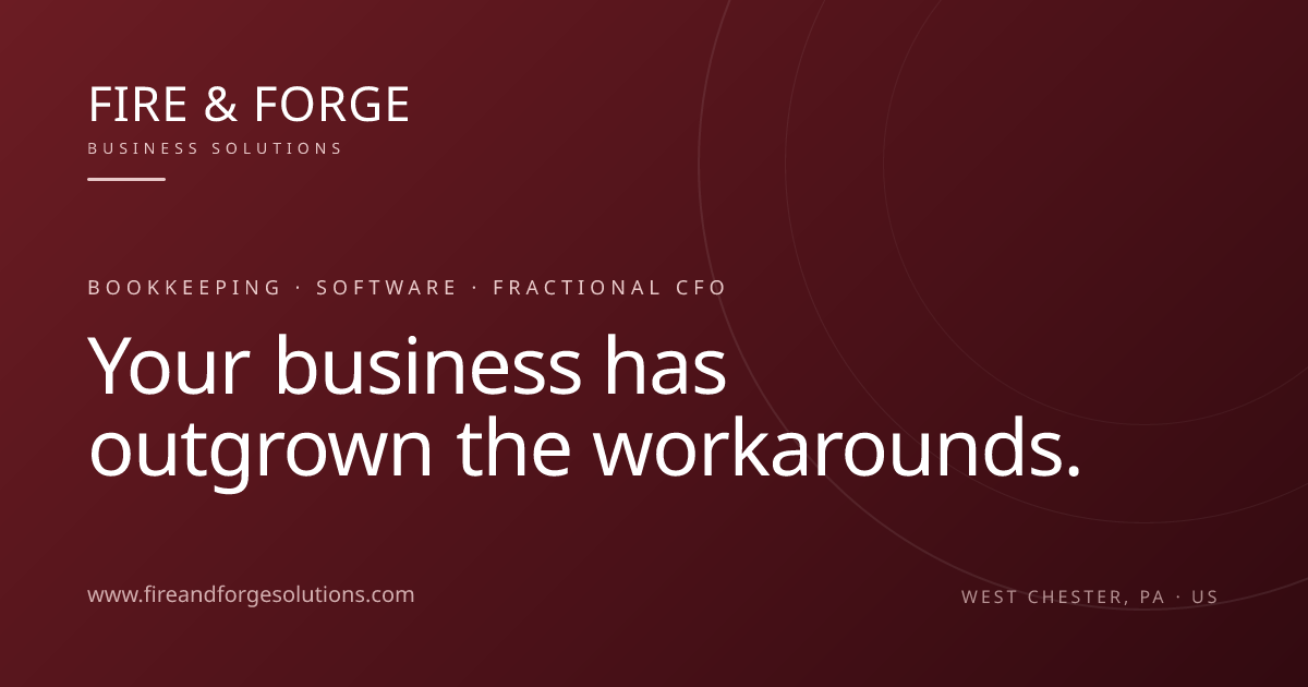 Fire & Forge Business Solutions — Fractional CFO for Home Services